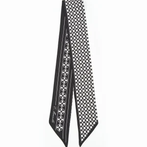 Black And White Silk Twilly>E.Marinella Discount