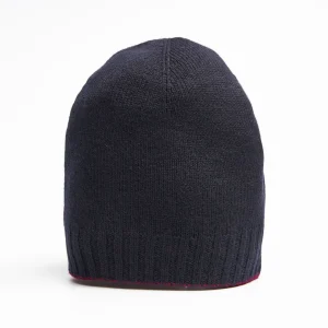 Blue And Red Bicolor Cashmere Beanie>E.Marinella Flash Sale