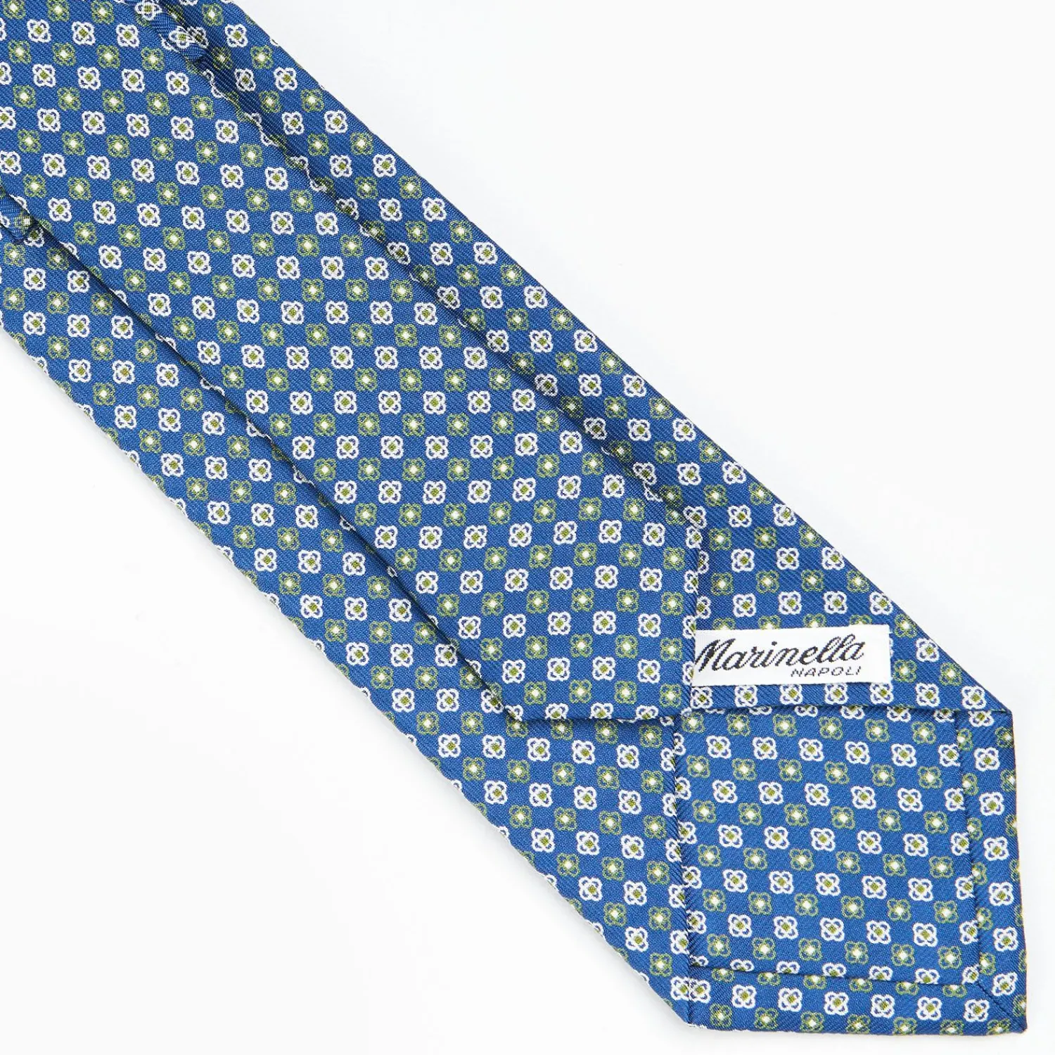 Blue Sartorial Classic Silk Tie - Small Flower Pattern>E.Marinella Cheap
