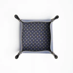 Blue Small Leather Vide00A0Poche>E.Marinella Outlet