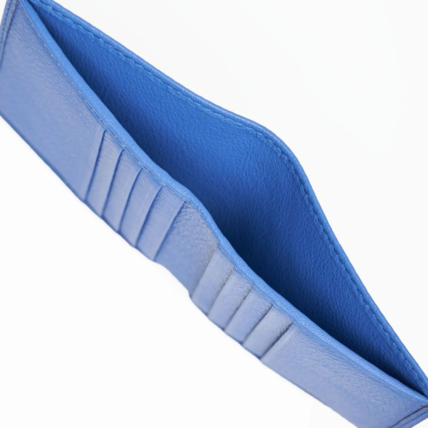Bluette Hammered Leather Small Wallet>E.Marinella Outlet