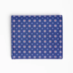 Bluette Small Wallet In Silk And Leather>E.Marinella Store