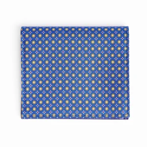 Bluette Small Wallet In Silk And Leather>E.Marinella Outlet