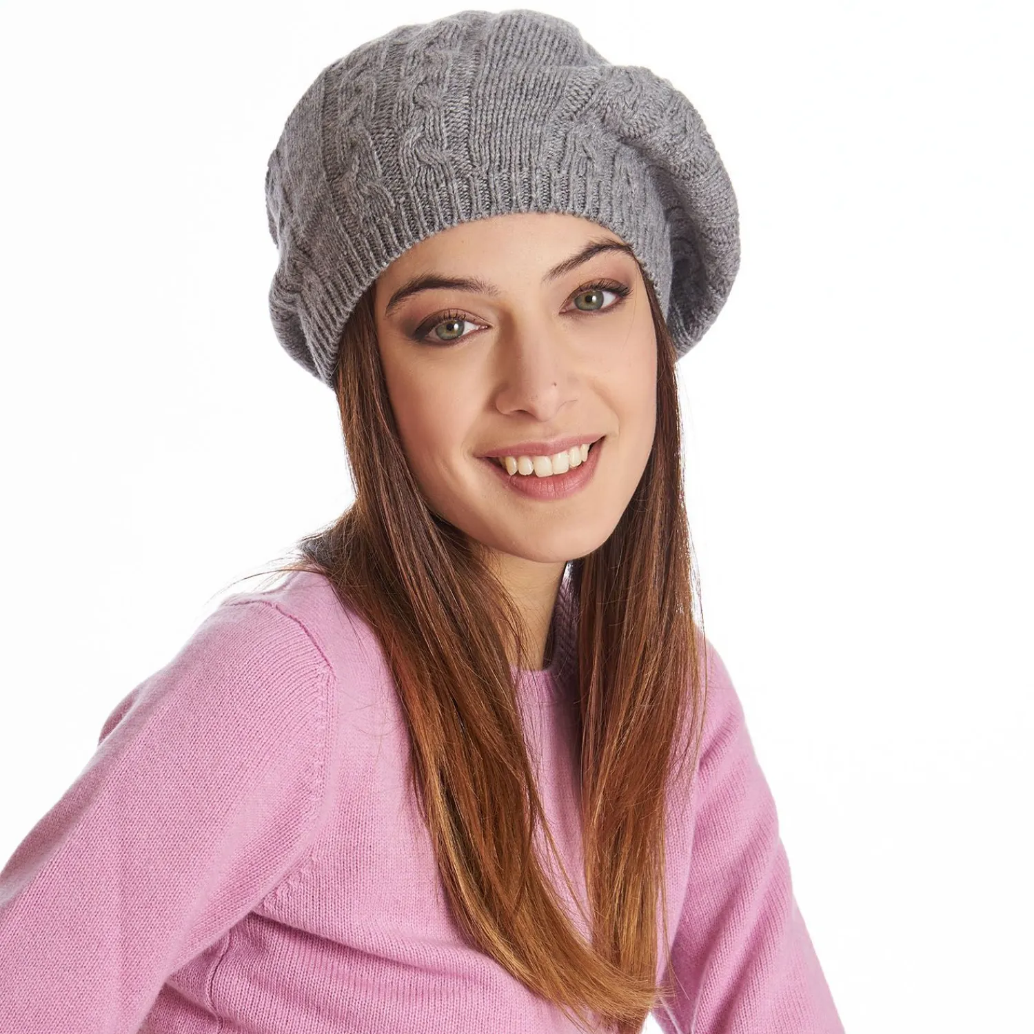 Braided Basque In Gray Cashmere>E.Marinella Outlet