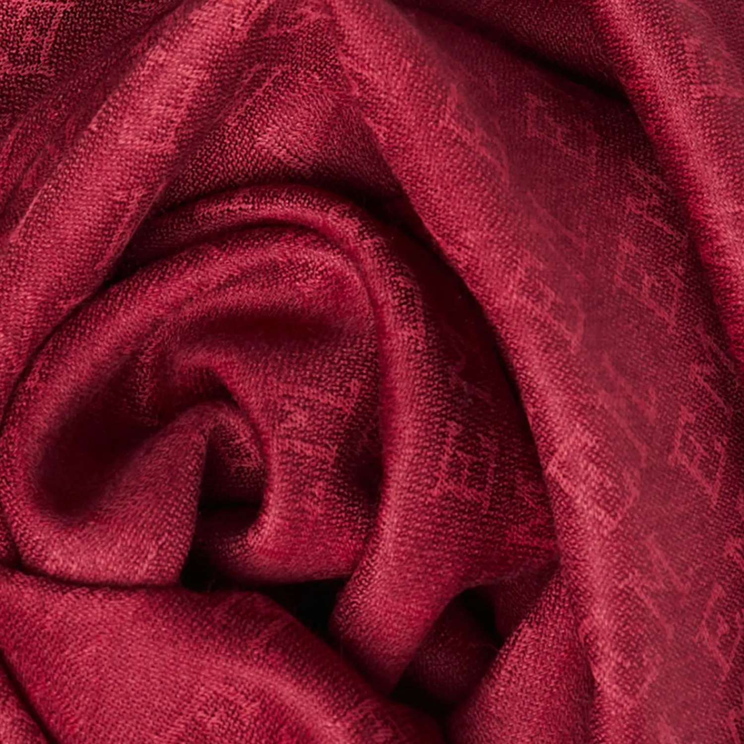 Burgundy Em Logo Scarf Em Logo Scarf In Wool And Cashmere>E.Marinella Store