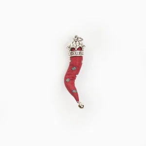 Burgundy Good-Luck Charm>E.Marinella Shop