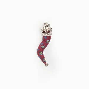 Burgundy Good-Luck Charm>E.Marinella Shop