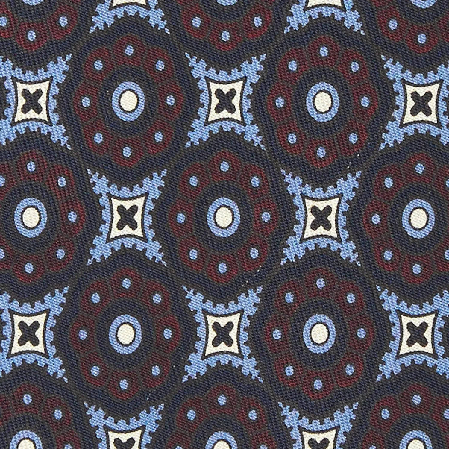Dark Blue Archivio Collection Silk Tie 1985-02>E.Marinella Clearance