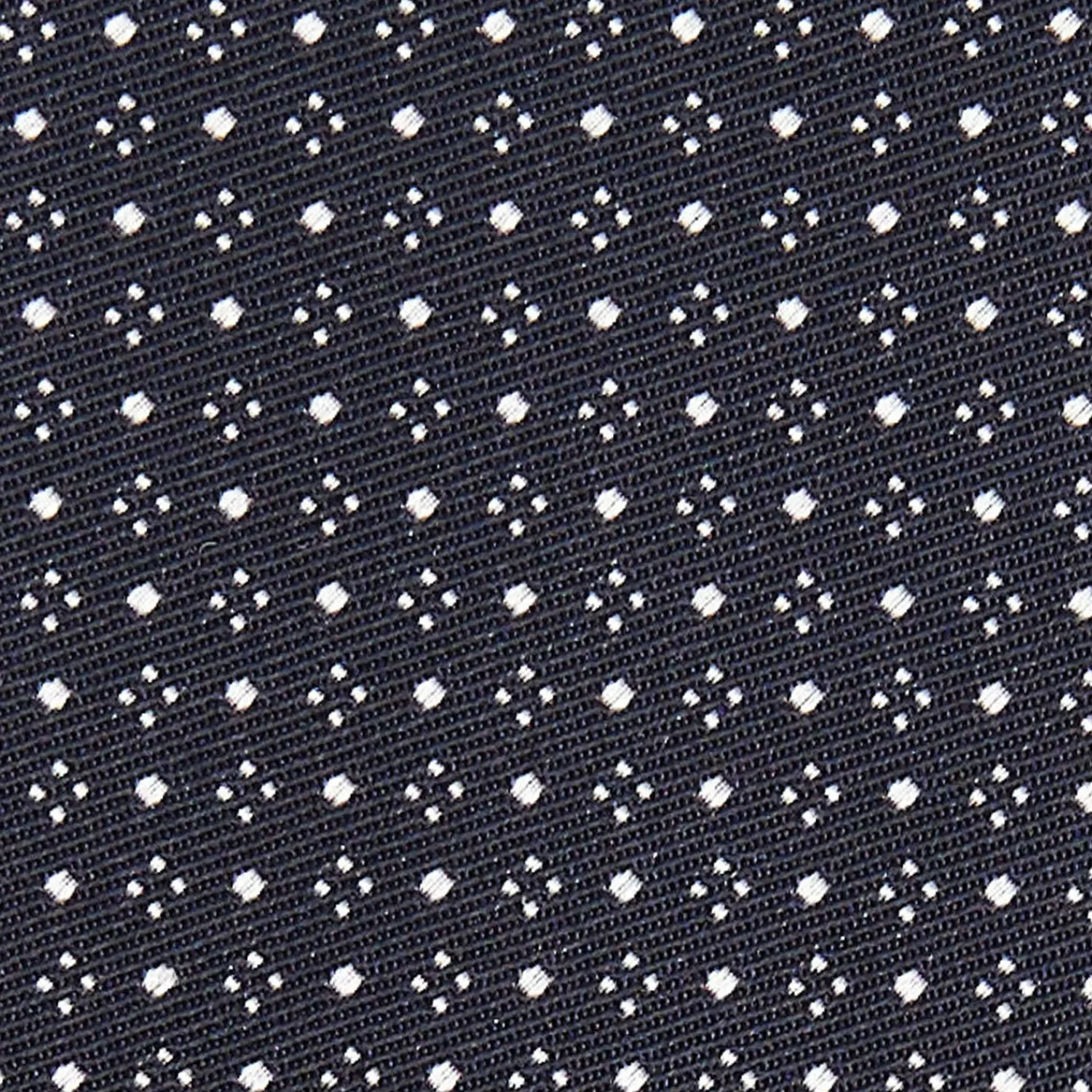 Dark Blue Ceremonial Jacquard Silk Tie Small Geometric Pattern>E.Marinella Clearance