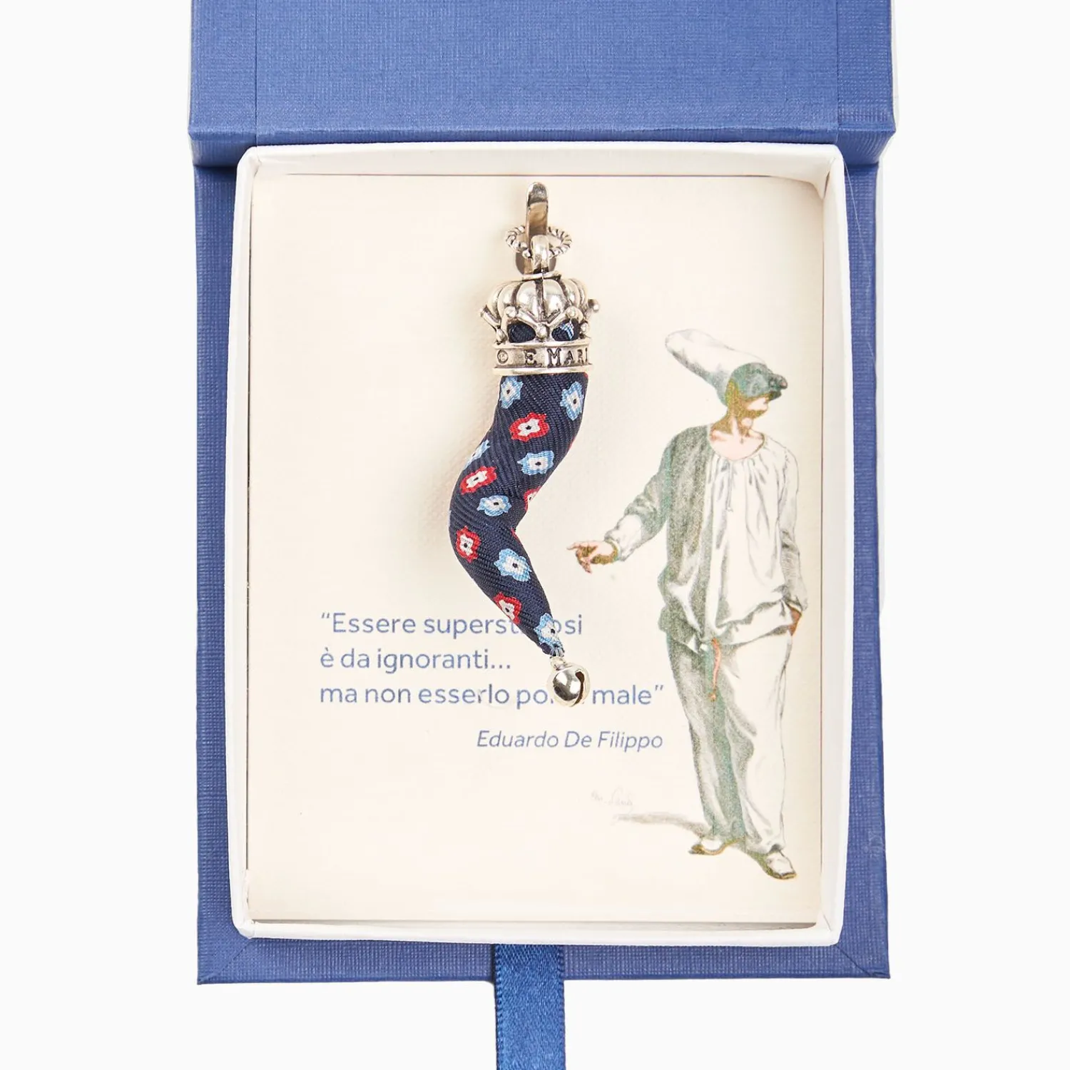 Dark Blue Good-Luck Charm>E.Marinella Flash Sale