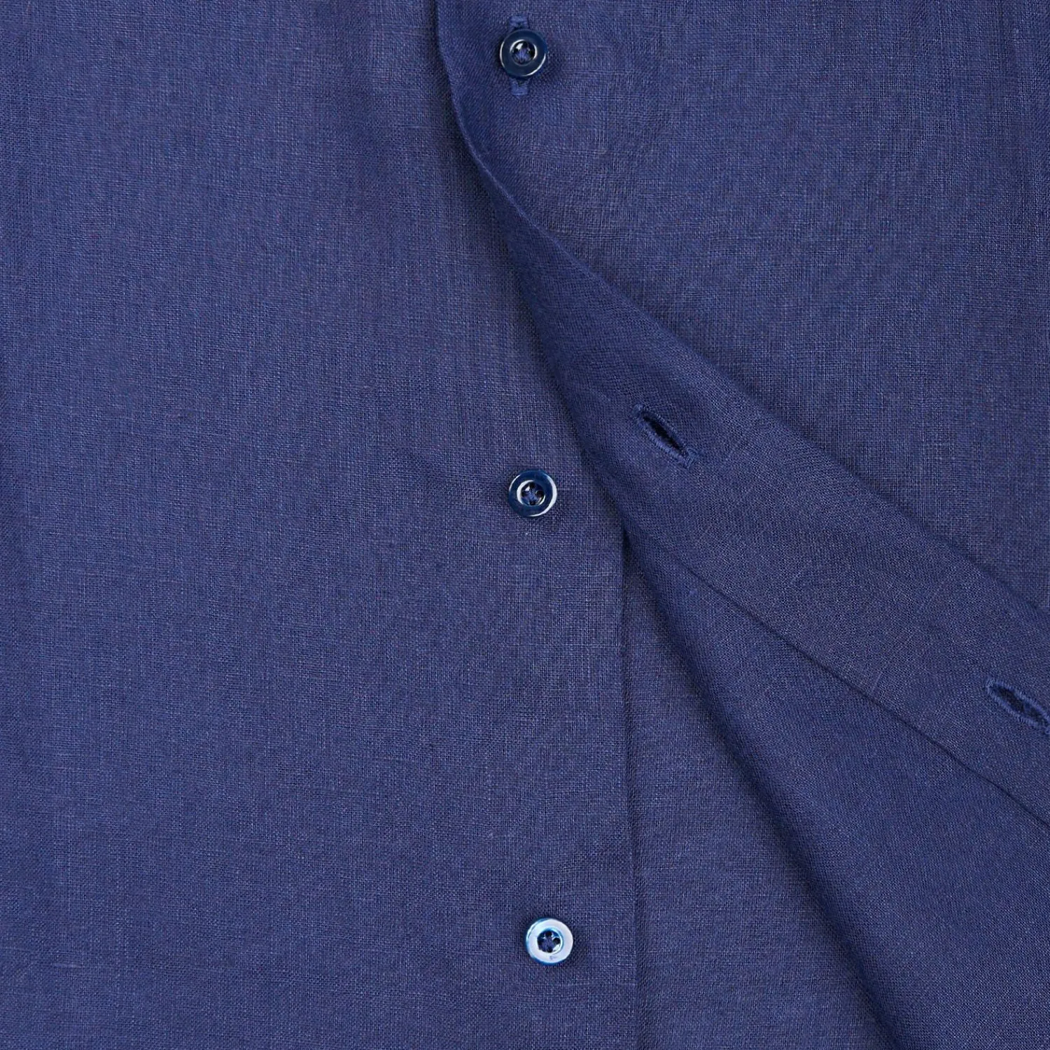 Dark Blue Linen Shirt>E.Marinella Flash Sale