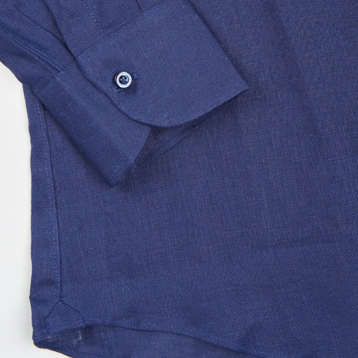 Dark Blue Linen Shirt>E.Marinella Flash Sale