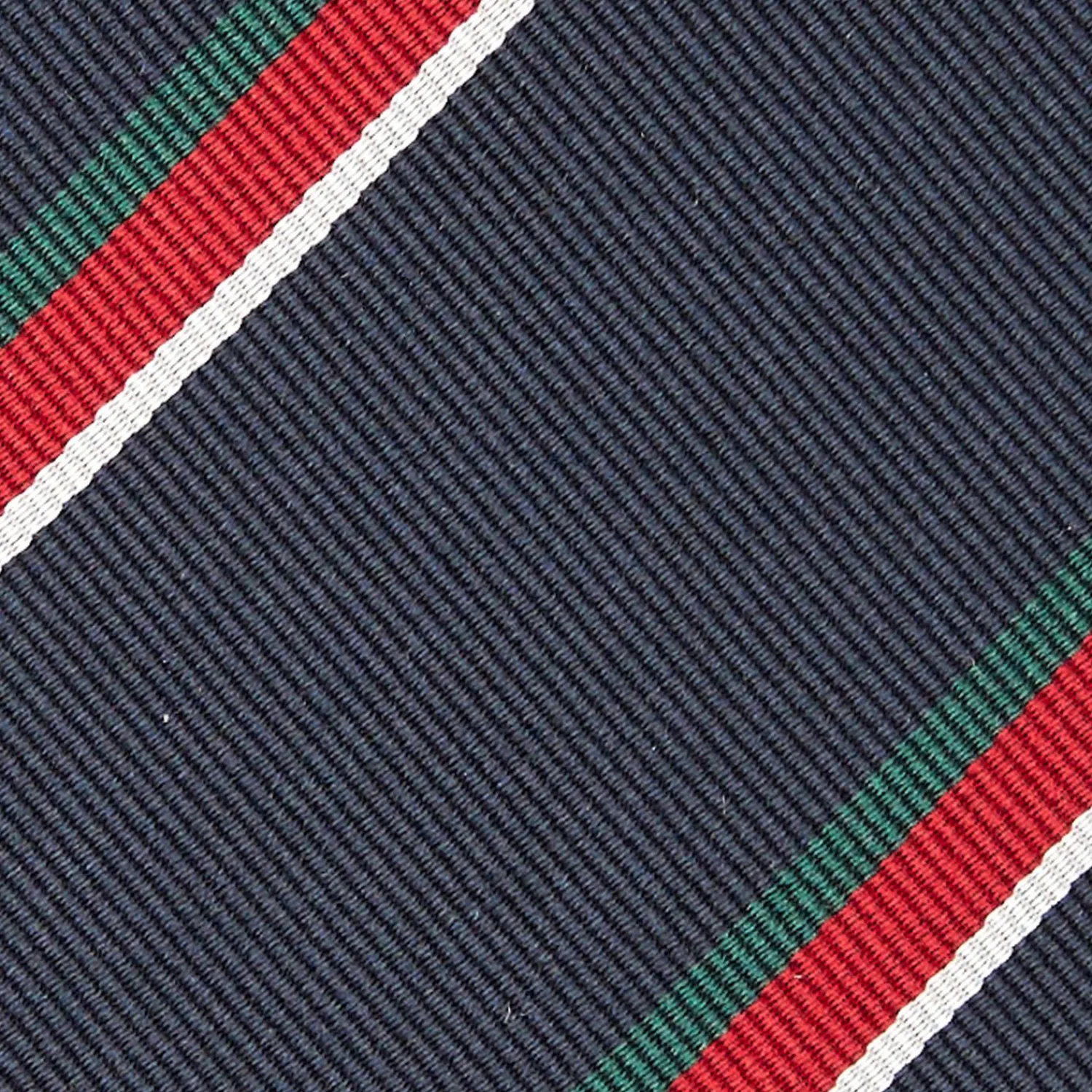 Dark Blue Sartorial Striped Tie>E.Marinella Store