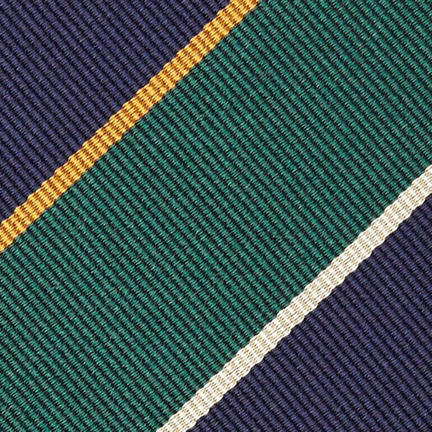 Dark Blue Sartorial Striped Silk Tie>E.Marinella Cheap
