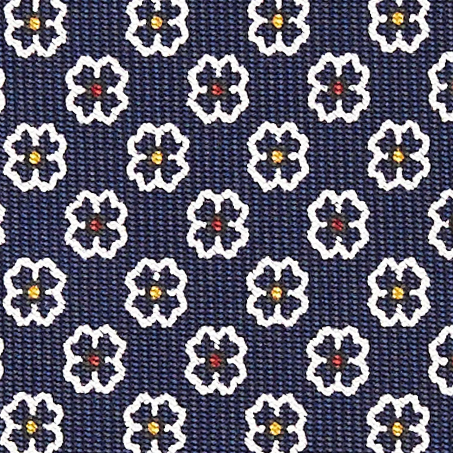 Dark Blue Sartorial Tie - Small Designs>E.Marinella Hot