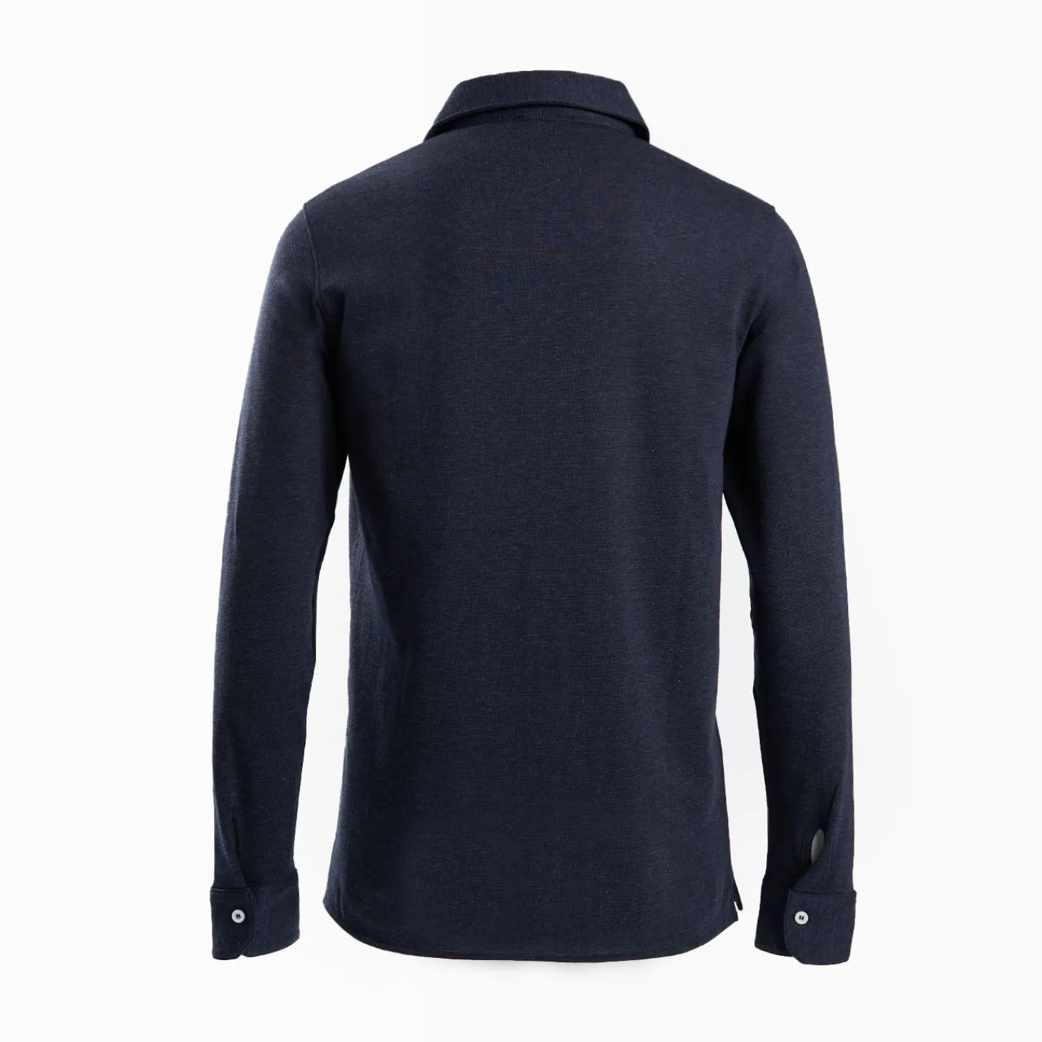 Dark Blue Shirt In Cotton And Cashmere>E.Marinella Store