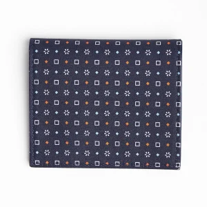 Dark Blue Small Wallet In Silk And Leather>E.Marinella Shop
