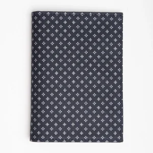 Dark Blue Vertical Wallet In Silk And Leather>E.Marinella Flash Sale