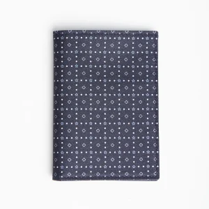 Dark Blue Vertical Wallet In Silk And Leather>E.Marinella Cheap