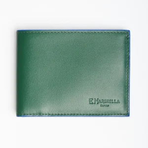 Dark Green Leather Horizontal Wallet>E.Marinella Best Sale