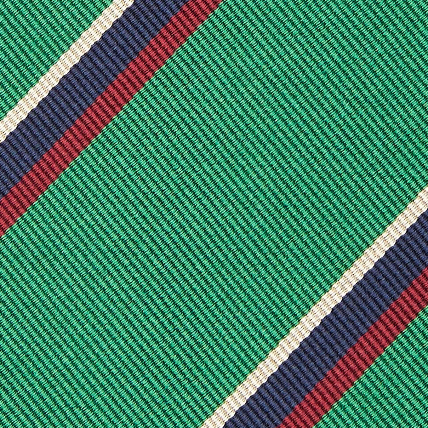 Dark Green Sartorial Striped Tie>E.Marinella Best