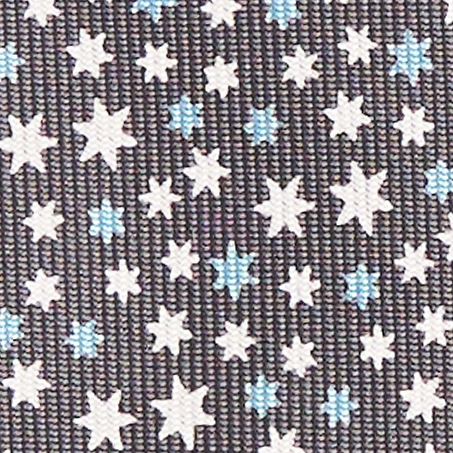 Dark Grey 9 Fold Sartorial Silk Tie - Small Geometric Pattern>E.Marinella New