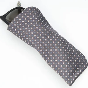Dark Grey Silk Glasses Case>E.Marinella Hot
