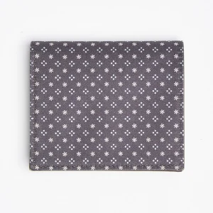 Dark Grey Small Wallet In Silk And Leather>E.Marinella Sale