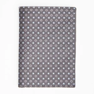 Dark Grey Vertical Wallet In Silk And Leather>E.Marinella Online