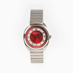 Ladies' Red Dial Watch>E.Marinella Sale