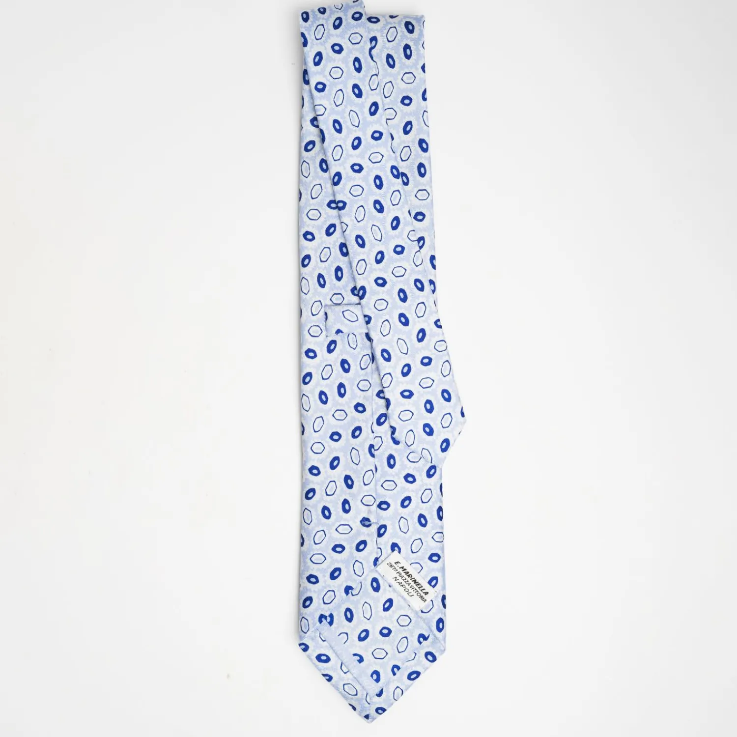 Light Blue Archivio Collection Silk Tie 1970_1_06>E.Marinella Discount