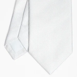 Light Blue Ceremonial Jacquard Silk Tie>E.Marinella Shop