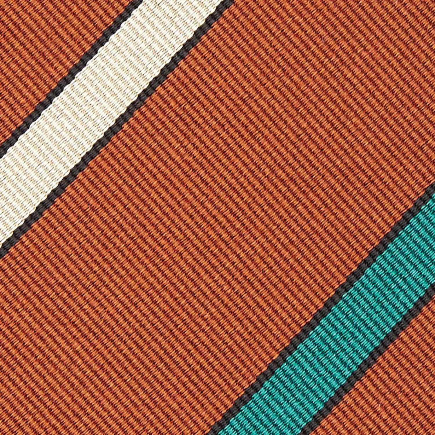 Light Brown Sartorial Striped Tie>E.Marinella Hot