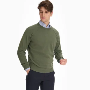 Light Green Cashmere Sweatshirt>E.Marinella Store