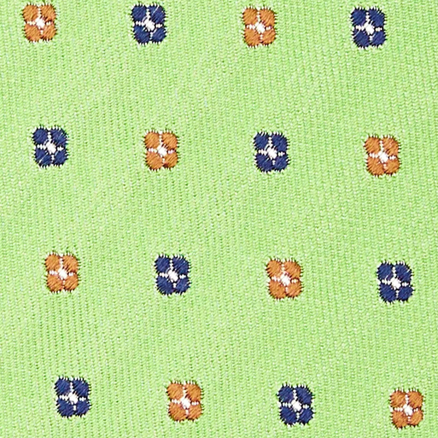 Light Green Sartorial Jacquard Silk Tie - Small Flower Designs>E.Marinella Flash Sale