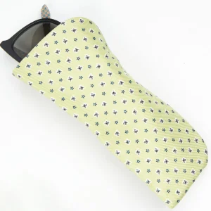 Light Green Silk Glasses Case>E.Marinella New