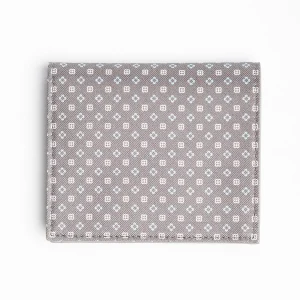 Light Grey Small Wallet In Silk And Leather>E.Marinella Sale