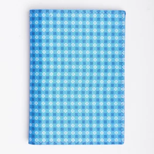 Mid Blue Vertical Wallet In Silk And Leather>E.Marinella Sale
