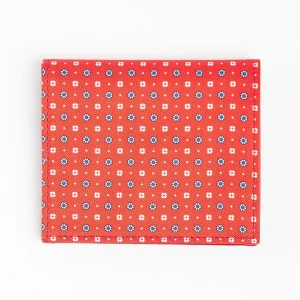 Orange Small Wallet In Silk And Leather>E.Marinella Shop