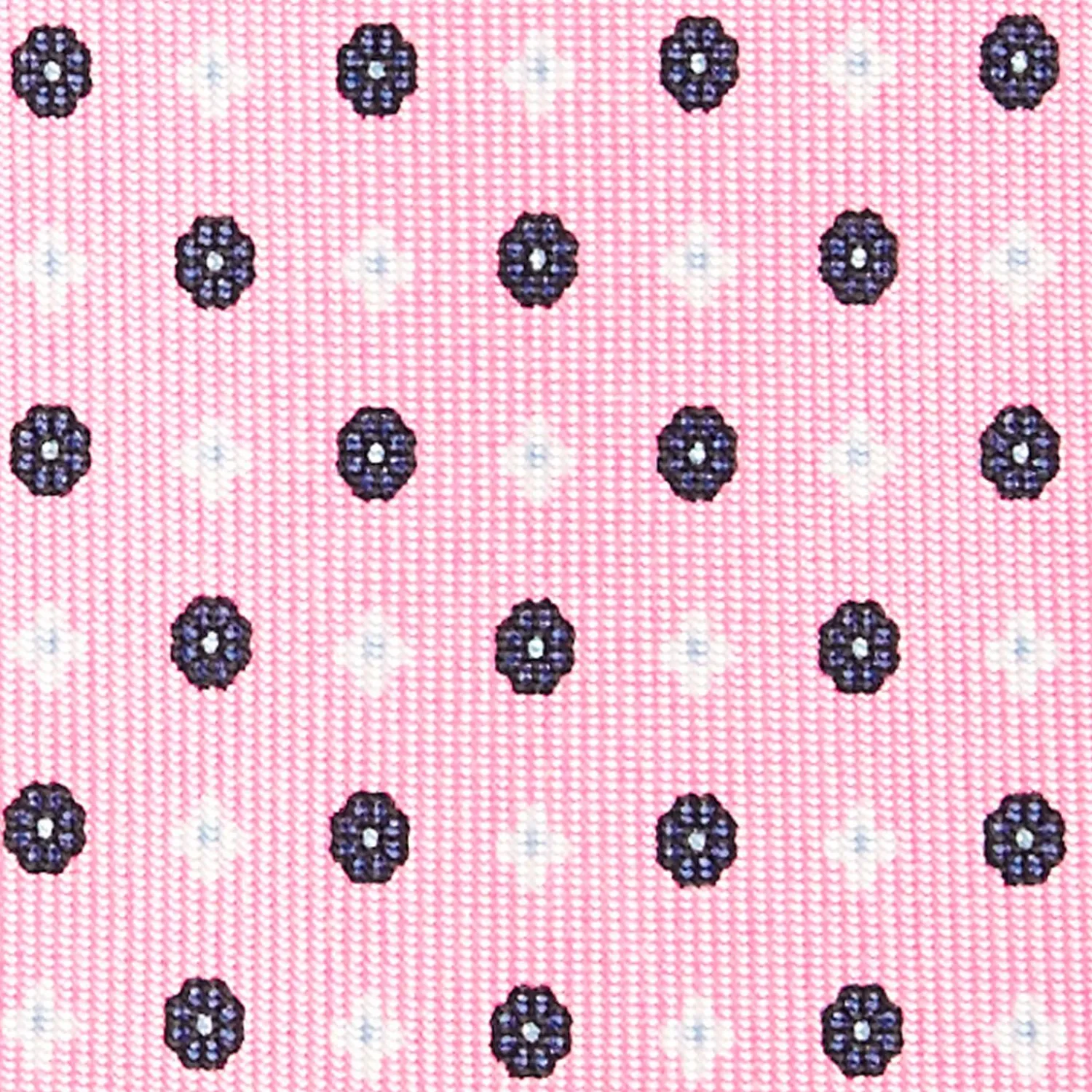 Pink 7 Fold Sartorial Silk Tie - Small Flower Pattern>E.Marinella Cheap