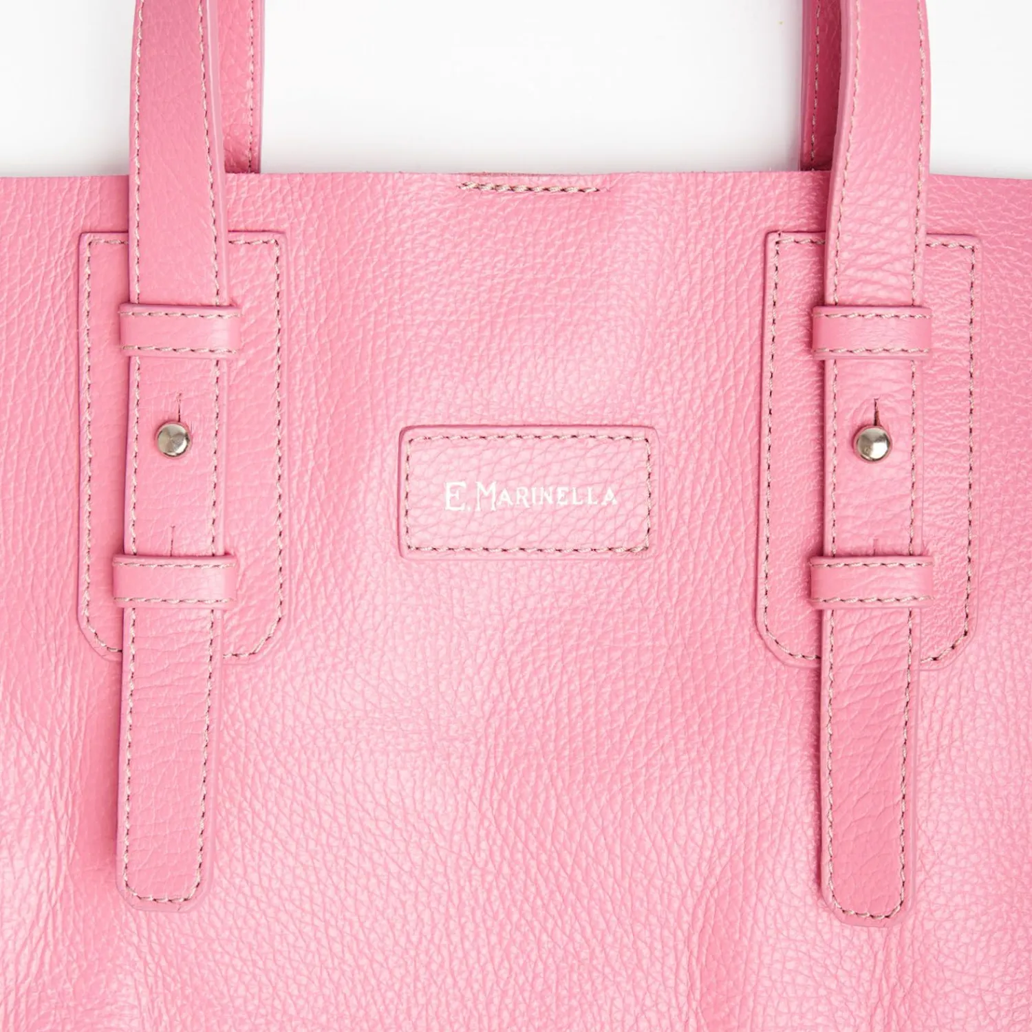 Pink Deconstructed Bag>E.Marinella Store
