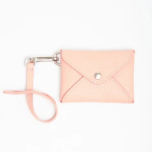 Pink Leather Credit Card Holder>E.Marinella Clearance