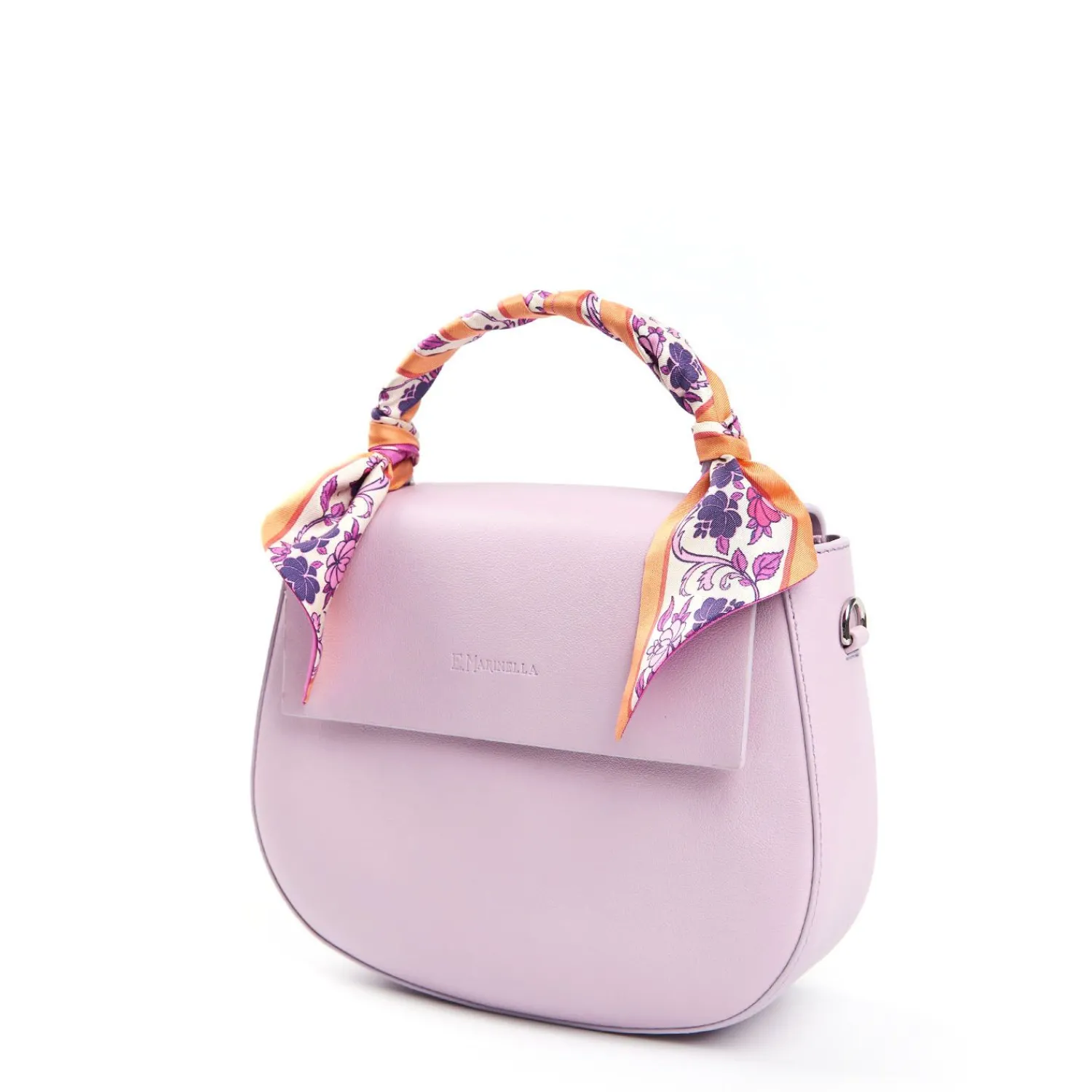 Pink Silk Twilly Mediterranean Vibes>E.Marinella Store