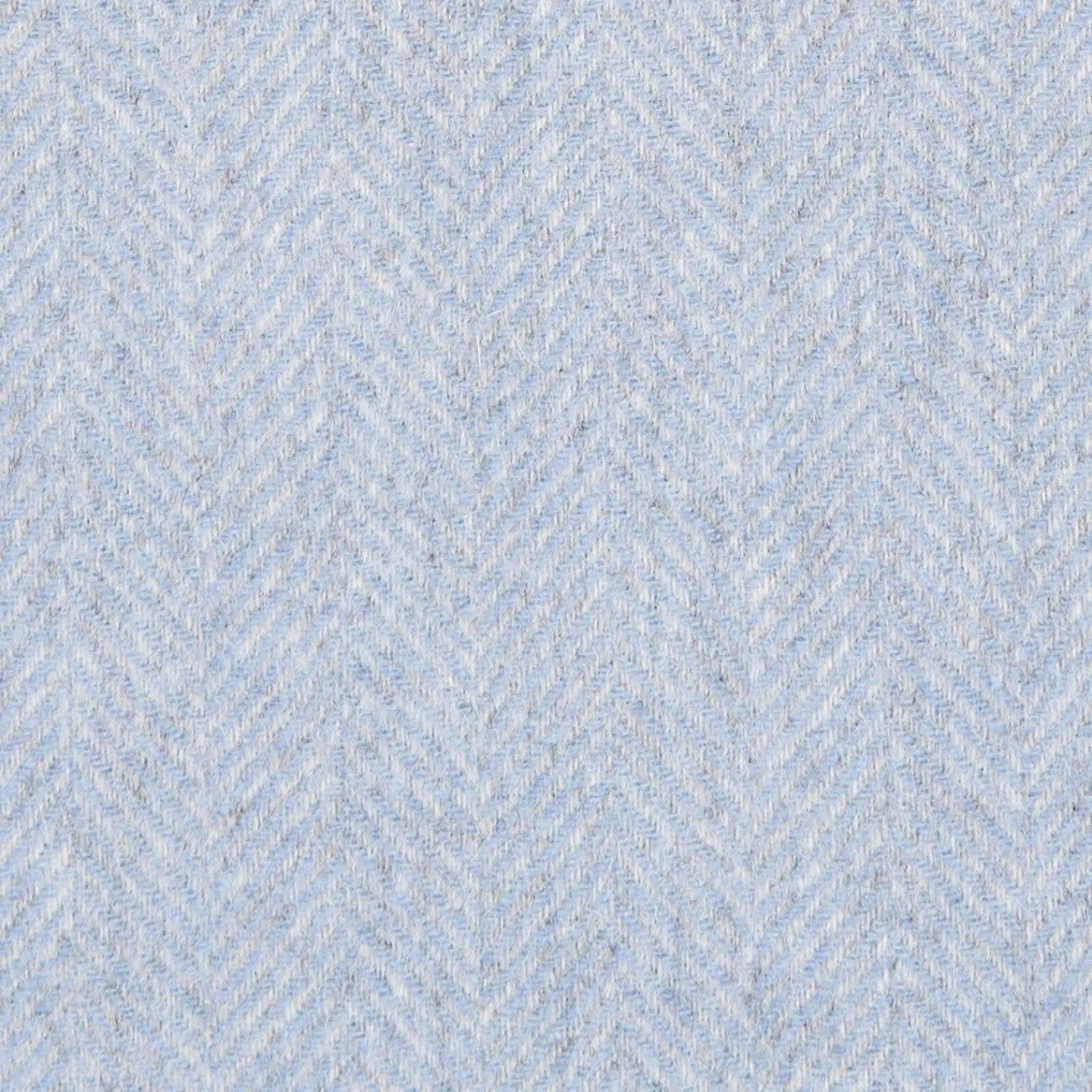 Powder Blue Pure Cashmere Fringed Scarf>E.Marinella Hot