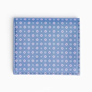 Powder Blue Small Wallet In Silk And Leather>E.Marinella Outlet
