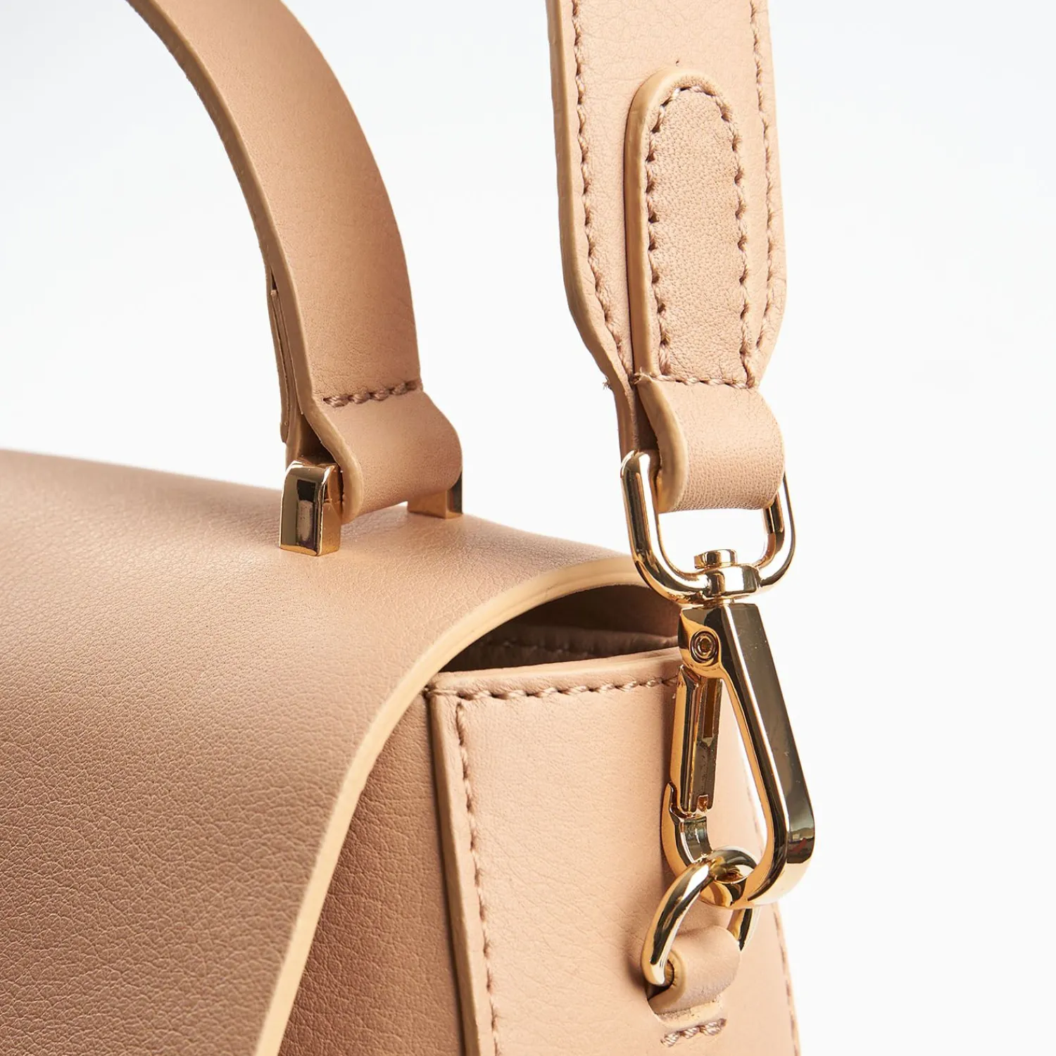 Powder Pink Smooth Leather Cleo Bag>E.Marinella Fashion