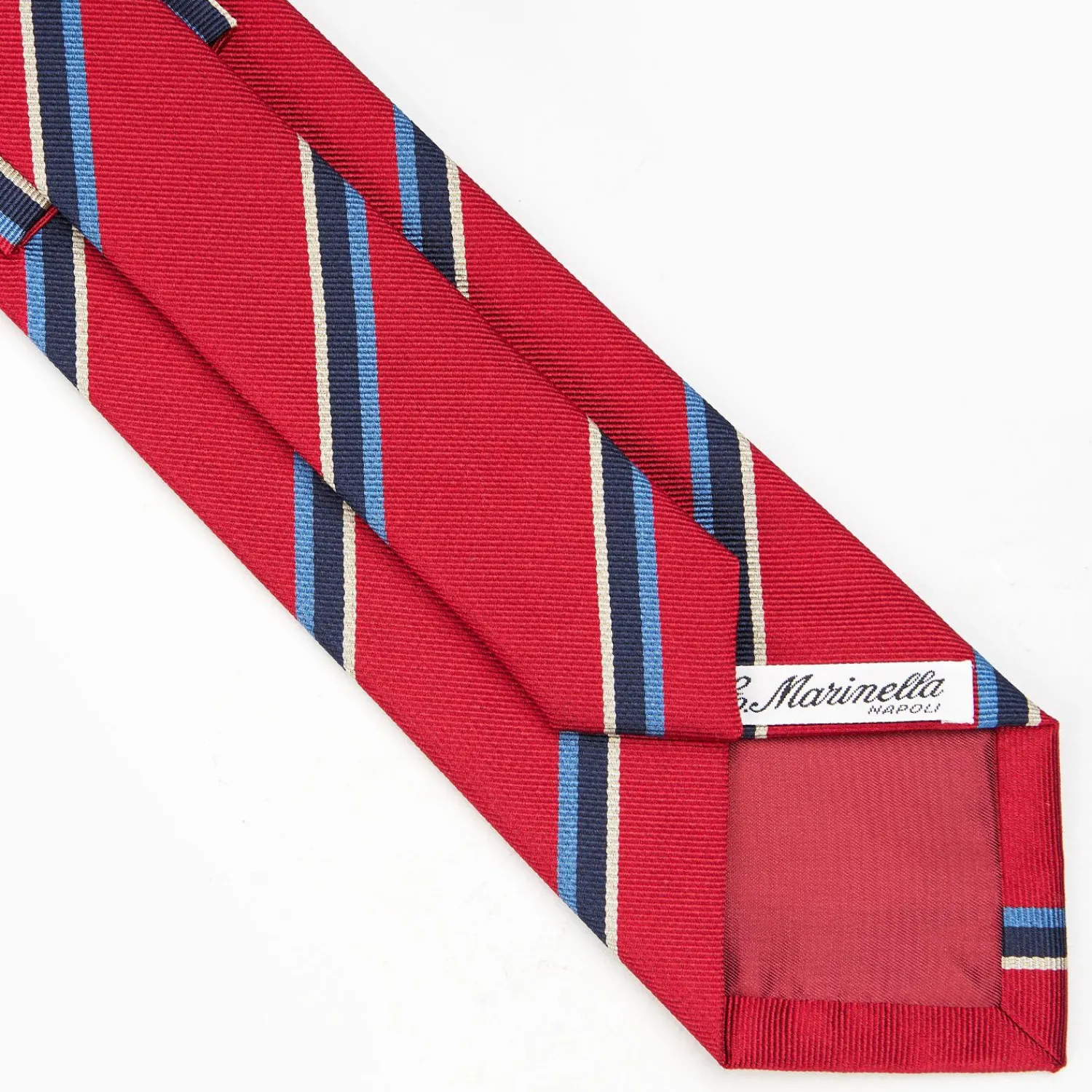 Red Sartorial Striped Tie>E.Marinella Hot