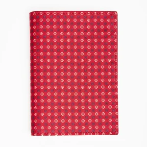 Red Vertical Wallet In Silk And Leather>E.Marinella Sale