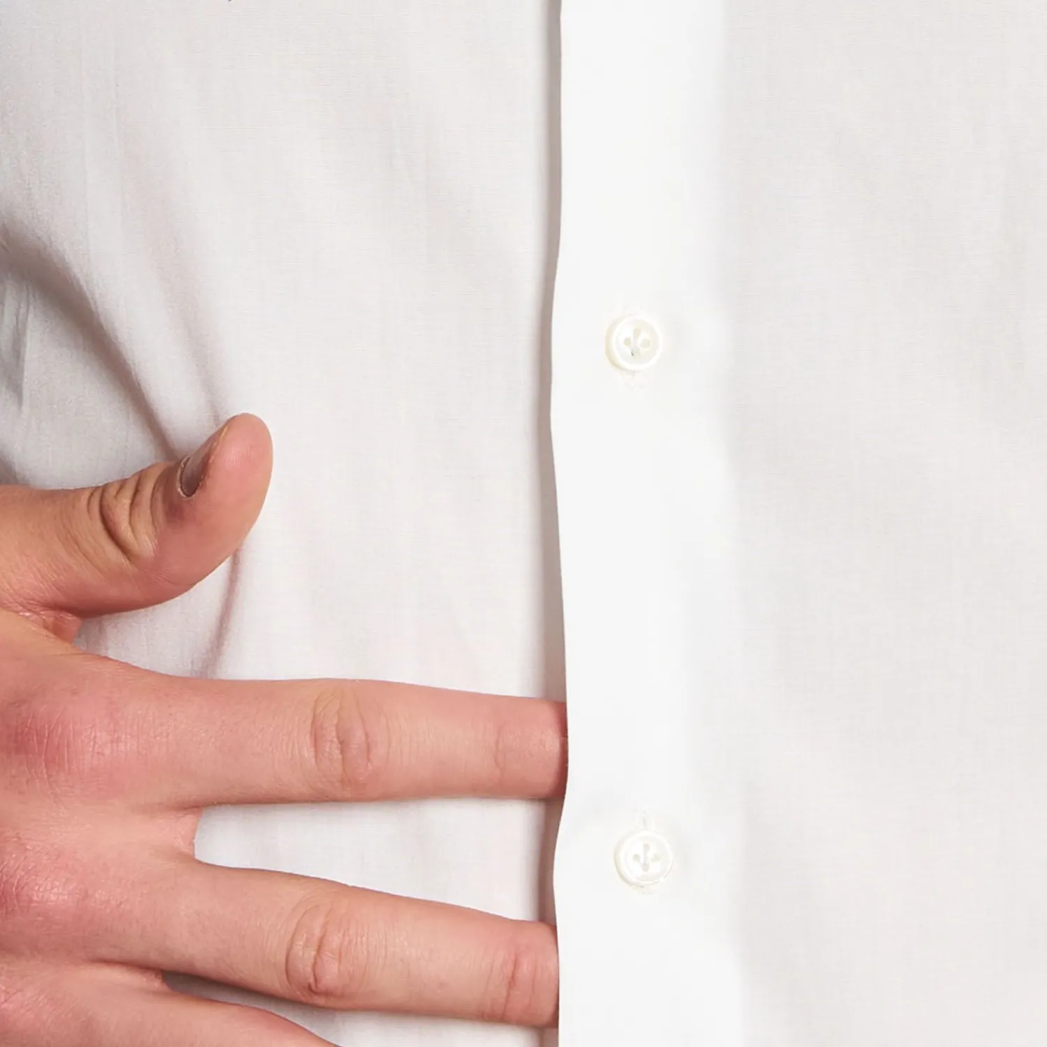 Regular White Cotton Classic Shirt>E.Marinella Best
