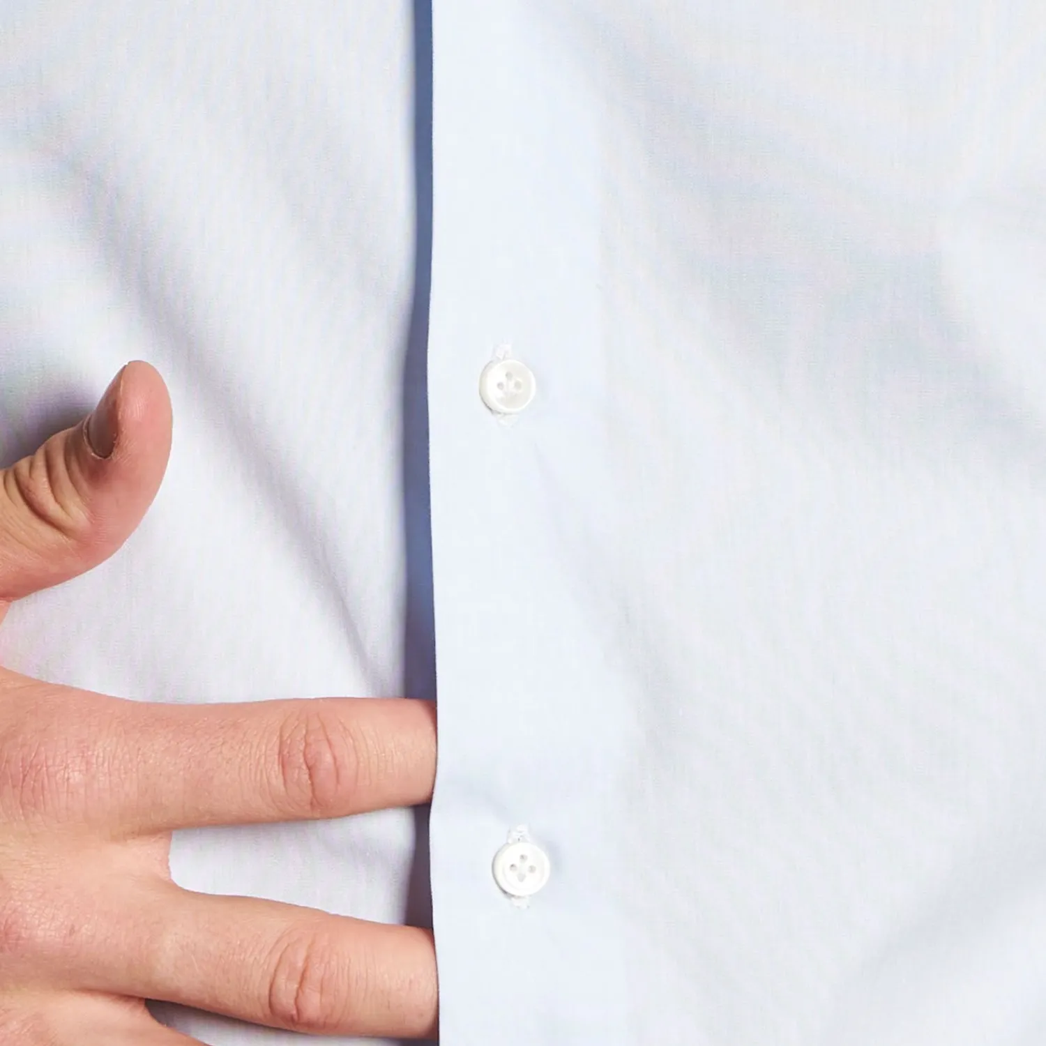 Slim Light Blue Cotton Classic Shirt>E.Marinella Online